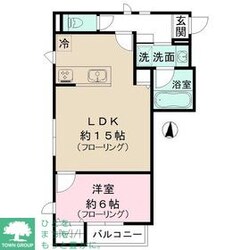 （仮称）新宿区二十騎町計画の物件間取画像